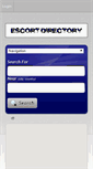 Mobile Screenshot of directory-escort.com