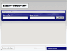Tablet Screenshot of directory-escort.com